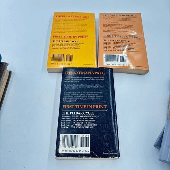 Paul O Williams The Pelbar Cycle books 5 6 and 7 Vintage Paperback - Picture 2 of 3